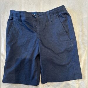 UNDER ARMOUR Boys Size 24 Navy Swim Trunks Shorts
